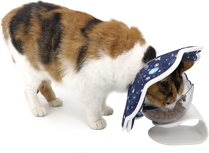 Soft Cat Cone, Adjustable Recovery Collar After Surgery to Prevent Licking Wound, Protective Cat Neck Cone, Comfortable Pet Elizabethan Collar for Cats Kittens and Puppies (X-Small)