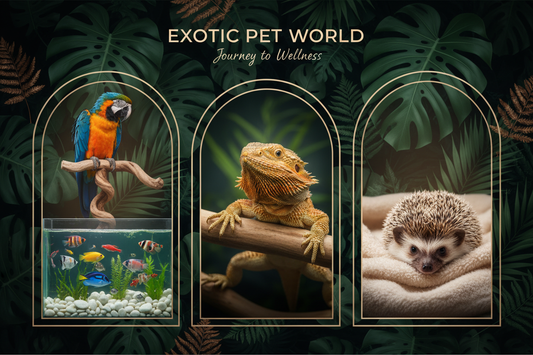 Exotic Pet World: A Complete Guide to Caring for Reptiles, Birds, Fish & Uncommon Companions