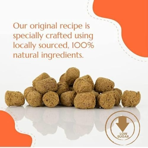 Horses Treats - Low Sugar, Starch, and Carbohydrates | Healthy Treats for Horse Supports Superior Digestion 1 Pound (Pack of 1)