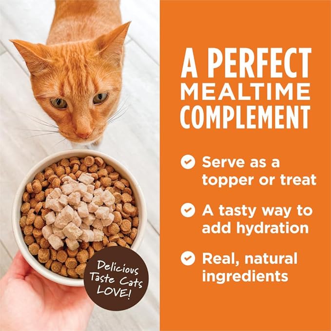 Instinct Healthy Cravings Grain Free Real Chicken Recipe Natural Wet Cat Food Topper by Nature's Variety, 3 Ounce (Pack of 24)