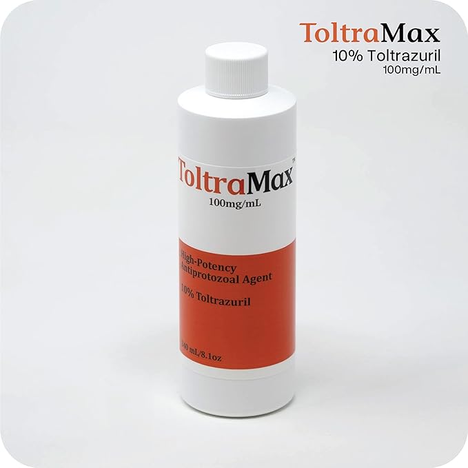 Toltrazuril 10.0% for Horses, Dogs, Cats, 60mL/2 Ounce, for Non-Food Chain Animals