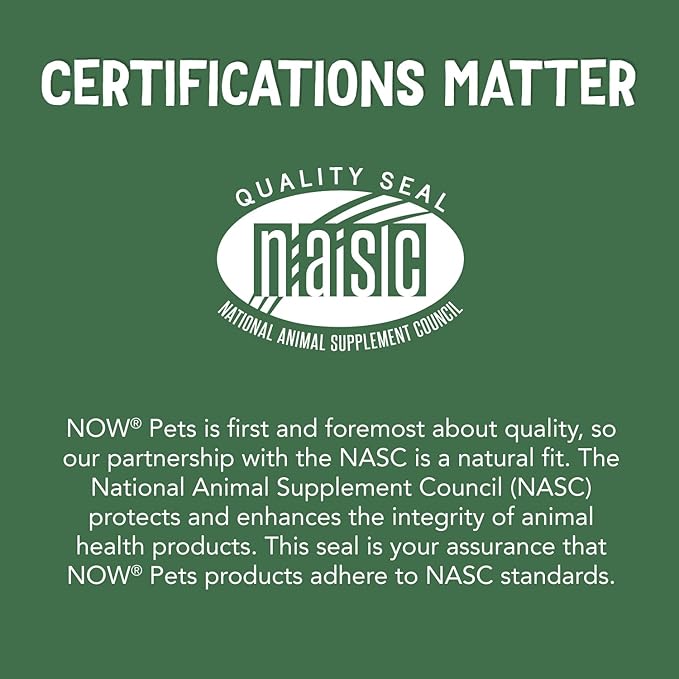 NOW Foods® Pets, UC-II® Advanced Joint Mobility for Dogs and Cats, Veterinarian formulated, Help Maintain Cartilage and Connective Tissue*, 60 Chewable Tablets (60 Grams)