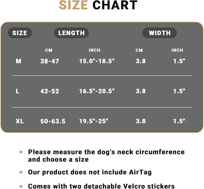 Tactical AirTag Dog Collar Leash Set - Heavy Duty, Adjustable GPS Collar Compatible with Apple AirTag, with Holder & Control Handle for Medium/Large Dogs [ Brown, L ]