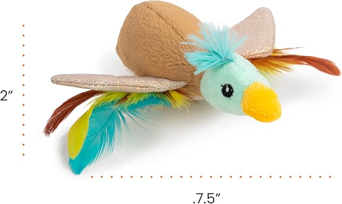 Catstages Flapperz Duck Plush Interactive Catnip Cat Toy