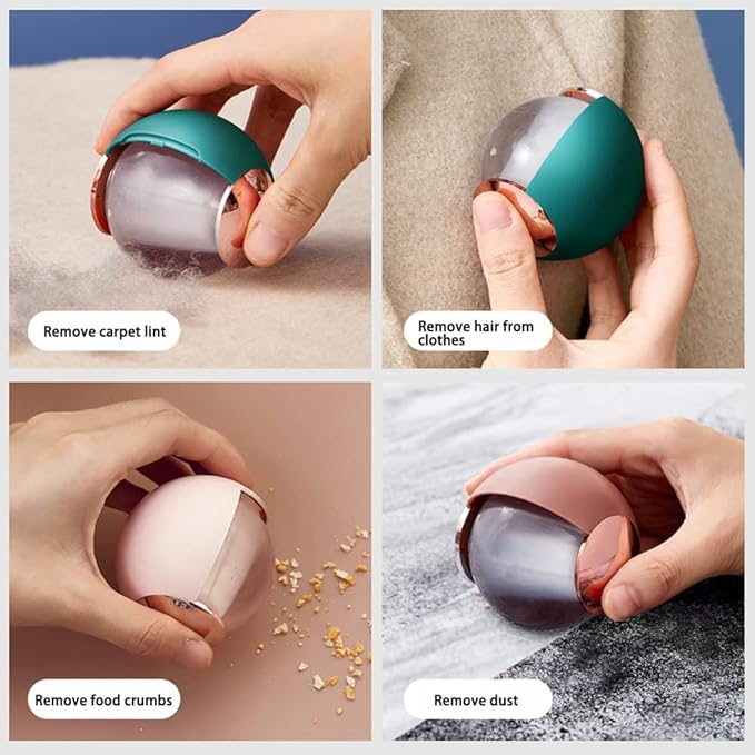 Washable Reusable Gel Lint Roller for Pet Hair, Tecogue Portable Dog Cat Pet Hair Remover for Clothes, Laundries, Sticky Cleaner, Dust Fuzz Fur for Travel Household (Maroon-2pcs)