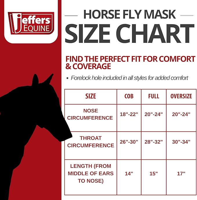 Jeffers Expression Lycra Horse Fly Mask – Full Size, Skater Cowgirl – Lightweight Stretch Horse Mask with Mesh Eyes & Ears, Breathable Lycra Fly Mask for Horses, Equine Summer Apparel & Gear