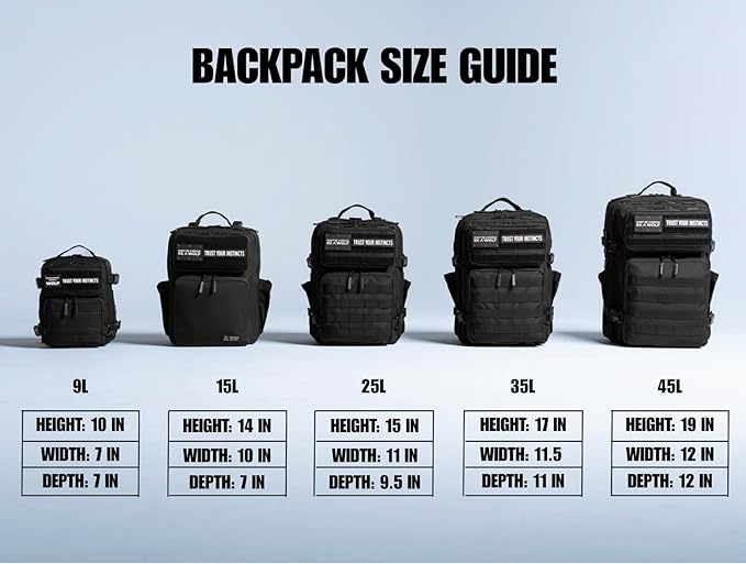WOLFpak 9L Backpack Mini (Alpha Black White Accents)