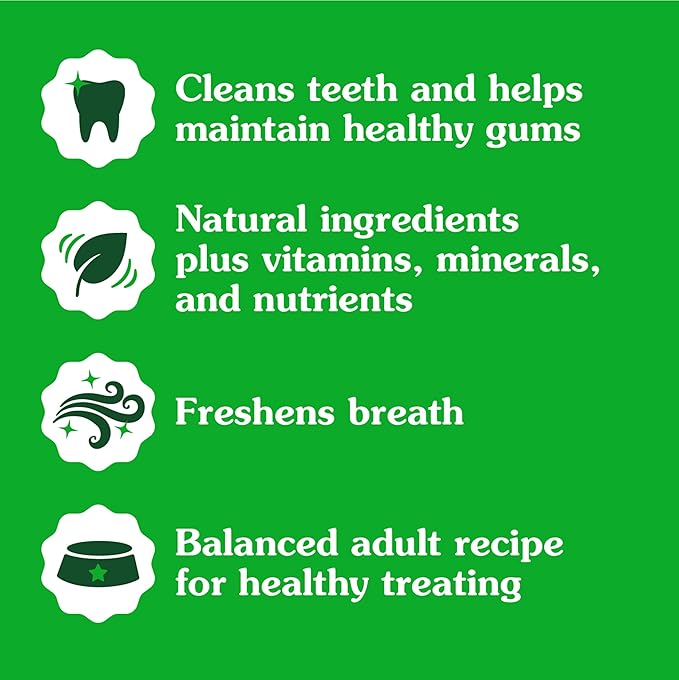 Greenies Original Regular Dental Dog Treats, 6 oz. Pack (6 Treats)