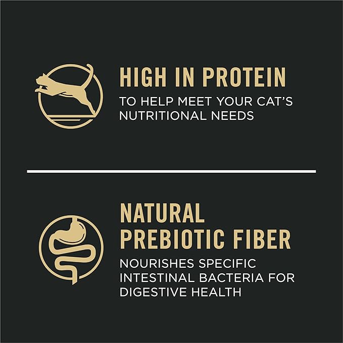 Purina Pro Plan High Protein Cat Food With Probiotics for Cats, Salmon and Rice Formula - 3.5 lb. Bag