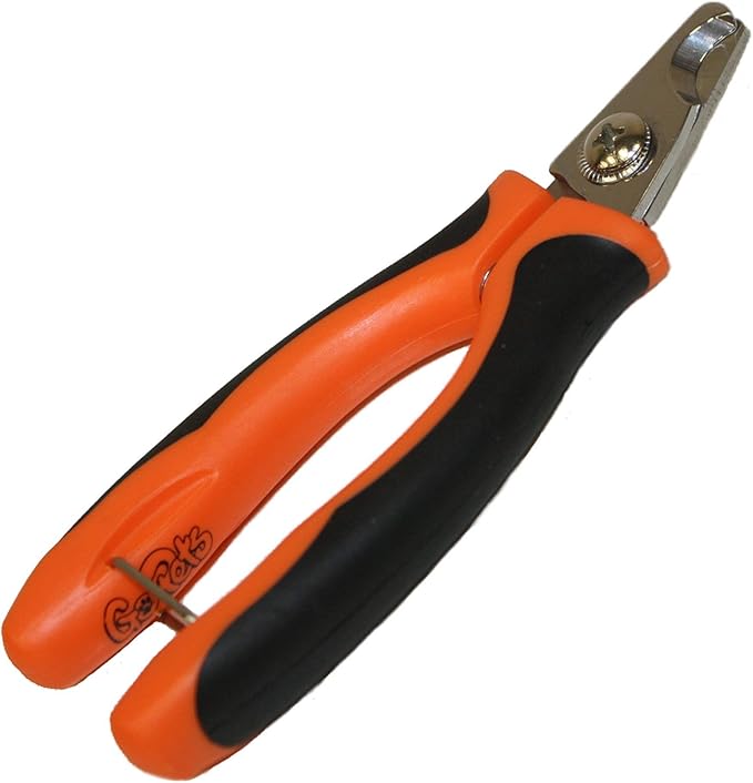 GoPets Pet Nail Clipper Bundle for Dogs and Cats with Large and Small Nail Trimmer with Free Nail File Grinder with Quick Guard and Angled Blades for Safety 2 Nail Cutter Bundle