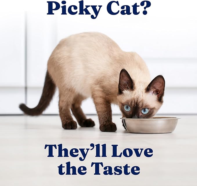 Solid Gold Wet Cat Food Shreds in Gravy - Healthy Canned Cat Food Made w/Real Tuna Shreds, Vitamins, Minerals & Taurine - Grain Free & Gluten Free Canned Meals for Cats & Kittens - 24ct/3oz Can