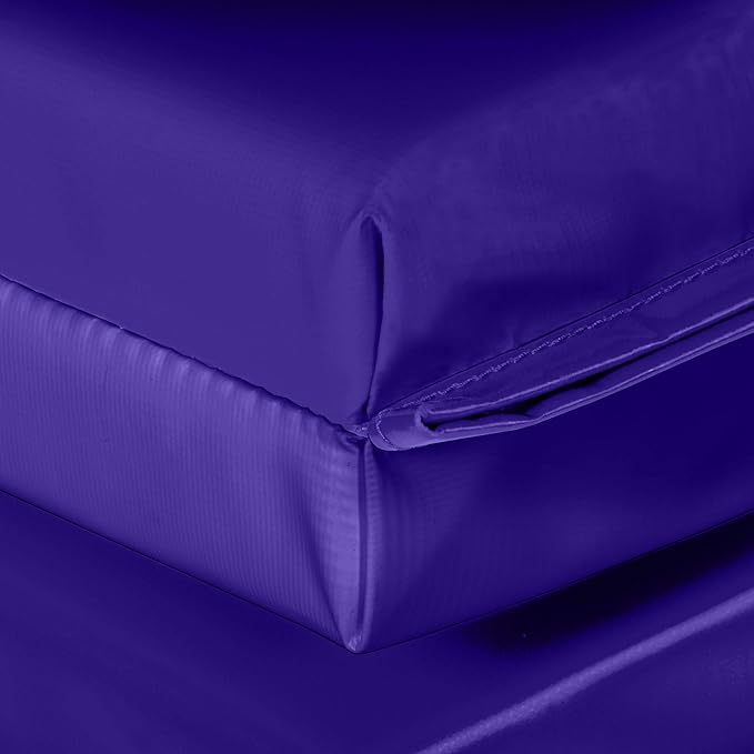 We Sell Mats - 4 ft x 8 ft x 2 in Personal Fitness & Exercise Mat for Home Workout - Lightweight and Folds for Carrying – All Purpose Home Gym Mat – Thick Mat for Yoga, Pilates, Stretches, and Floor Exercises