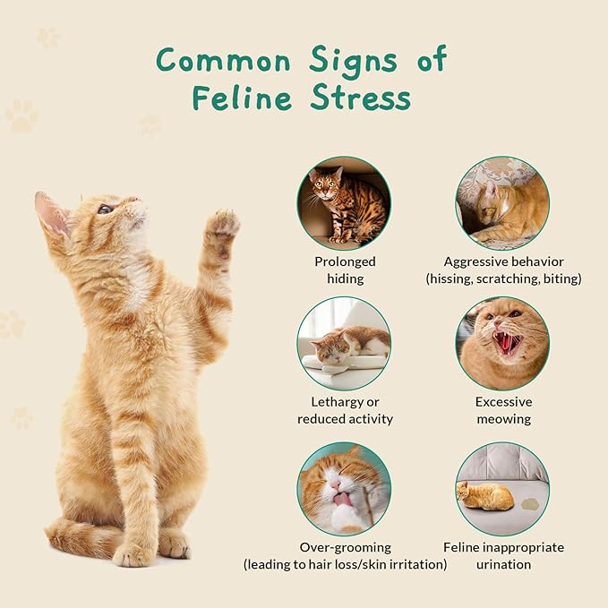 Cat Calming Diffuser – for Travel, Car & Home Use, Pheromone Diffuser for Cats & Kittens to Reduce Anxiety and Stress, No Electricity Needed, Long-Lasting Calming Support (1 Pack)