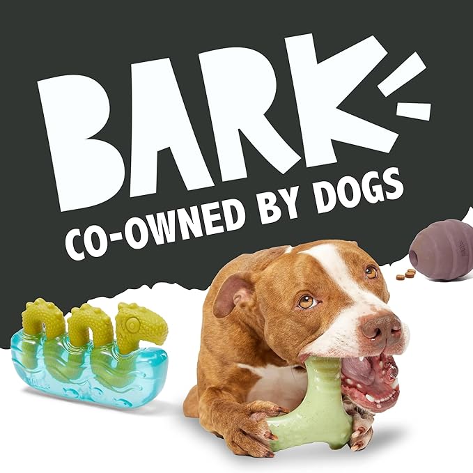 Barkbox Lover Beast Dog Toy for Aggressive Chewers | 2-in-1 Plush & Rubber Dog Toy with Squeaker | Puppy Essentials & Dog Toys to Keep Them Busy