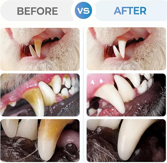 Pet Toothbrush Pen, 2025 Upgrade Pet Oral Repair Gel Dog Teeth Cleaning Pen, Pet Tooth Whitening & Cleaning Teeth Brightening Pens for Dog Cats Dental Care Fresh Breath (2)