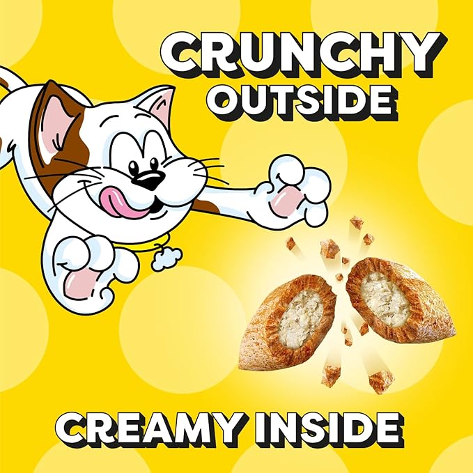Temptations MixUps Catnip Fever Flavor Crunchy and Soft Cat Treats, 6.3 oz. Pouch (Pack of 10)
