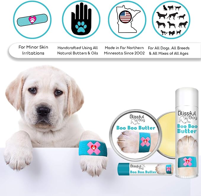 The Blissful Dog 4 oz TIN Husky Booboo Butter