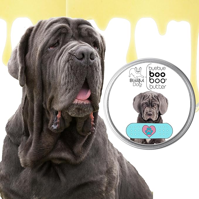 The Blissful Dog 1 oz TIN Neapolitan Mastiff Booboo Butter