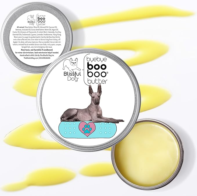 The Blissful Dog Xoloitzcuintli Boo Boo Butter, 16 oz.