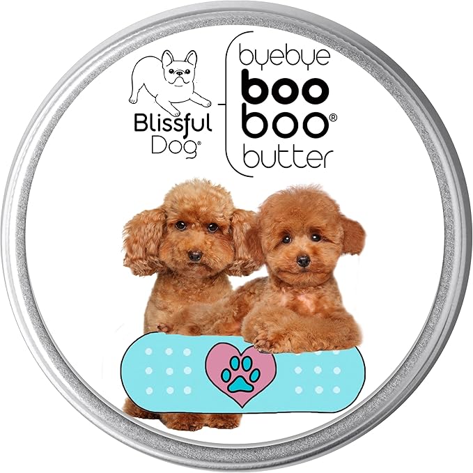 The Blissful Dog 2 oz TIN Poodle Booboo Butter