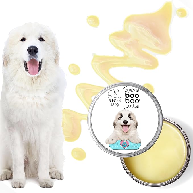 The Blissful Dog 4 oz TIN Great Pyrenees Booboo Butter