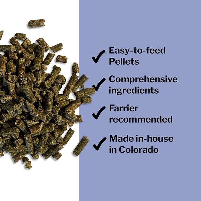 Formula 707 Hoof Health Equine Supplement, Daily Fresh Packs, 56 Day Supply - Biotin, Amino Acids, and Minerals to Improve and Support Healthy Horse Hooves
