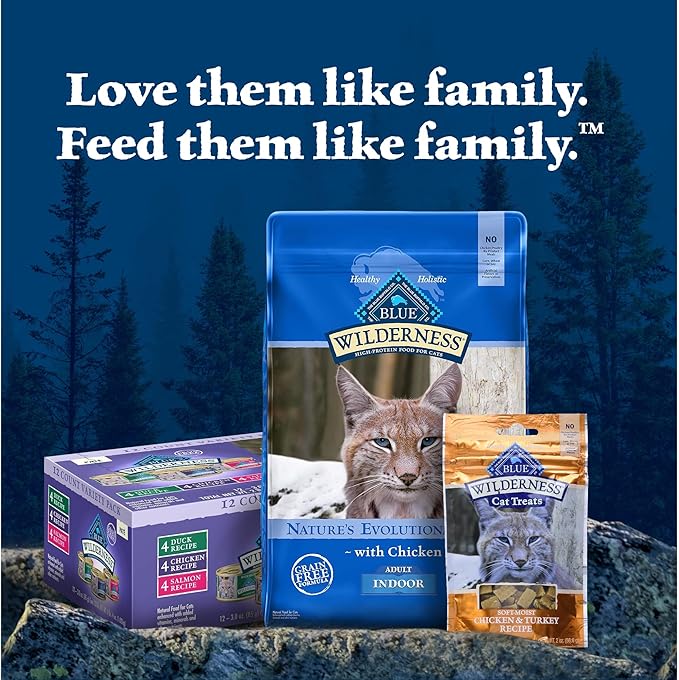 Blue Buffalo Wilderness Wild Delights Minced Wet Cat Food, High-Protein & Grain-Free, Made with Natural Ingredients, Chicken & Trout Recipe in Tasty Gravy, 5.5-oz. Cans (24 Count)