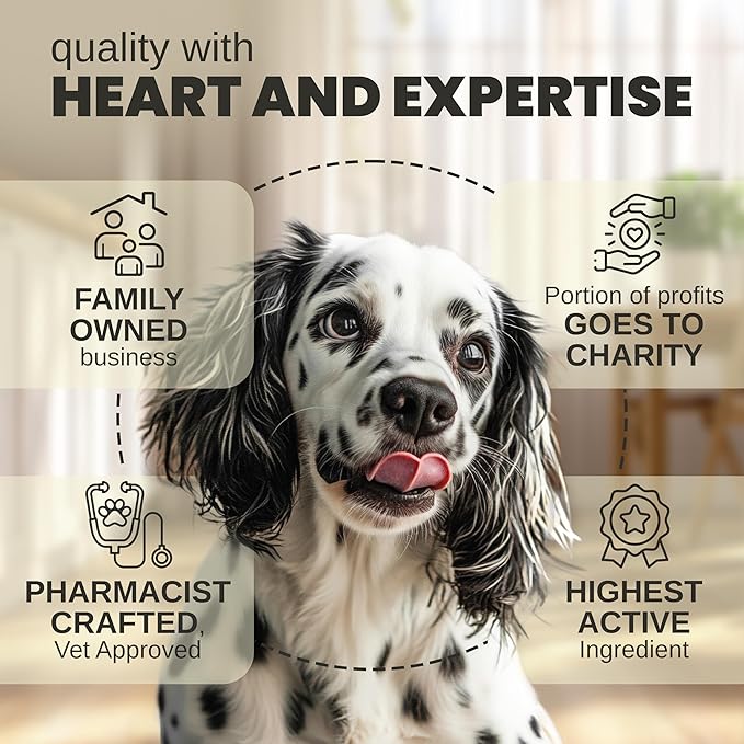 Hemp Oil for Dogs and Cats - Helps with Anxiety, Pain, Stress, Sleep, Arthritis, Seizures Relief - Hip and Joint Support - Calming Drops Treats