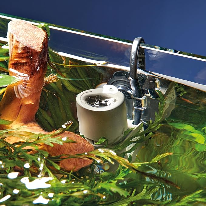 OASE CrystalSkim 600 Surface Skimmer for Freshwater and Marine Aquariums – Compact Internal Filter for Film Oil and Debris Removal, Quiet, Adjustable Flow, Shrimp-Safe, for Tanks up to 160 Gal / 600 L