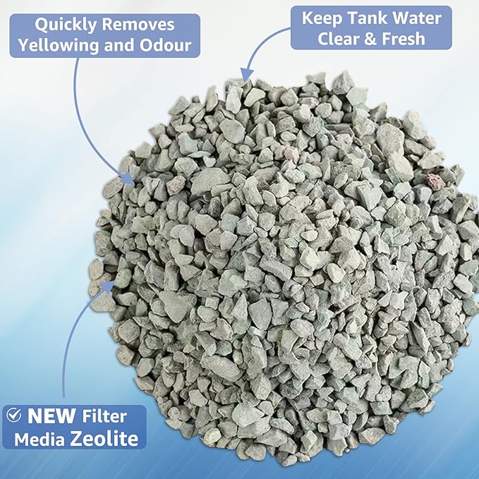 9 Count Assembled Large Filter Cartridges Compatible with Tetra Whisper Bio-Bag Filters 20i 40i IQ20/30/45/60 PF20/30/40/60, Large Replacement Filter Cartridges for Whisper Filters & Aquariums
