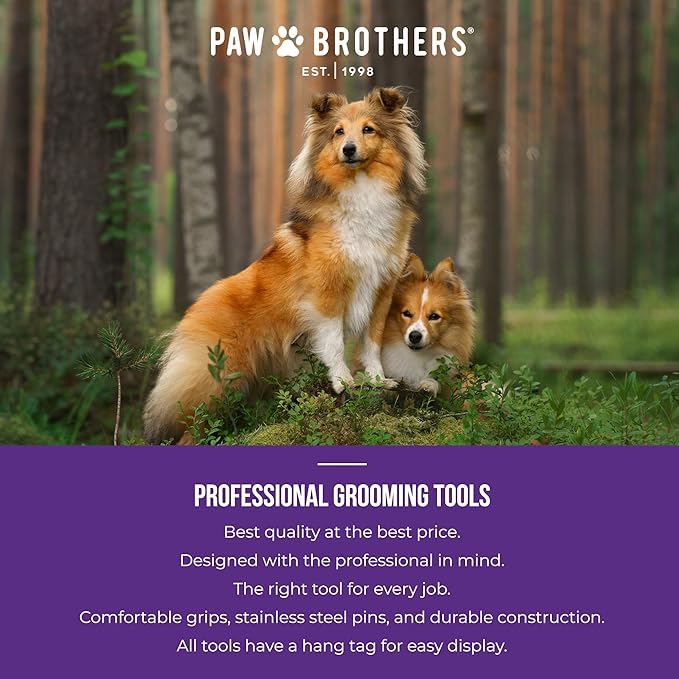 Ryan's Pet Supplies Paw Brothers Nail Clipper for Dogs and Cats, Pet Nail Clippers, Safe Grooming Tool, Professional Grade, Stainless Steel Blades, Safety Guard, Medium, 5.5 inches