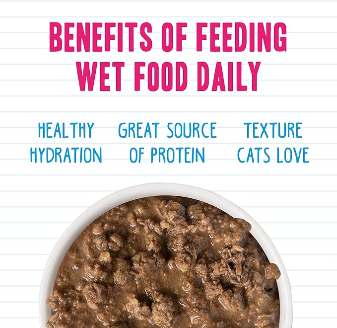 Weruva BFF Minced Natural Wet Cat Food, Batch O Besties Variety Pack, 5.5oz Can, Pack of 8