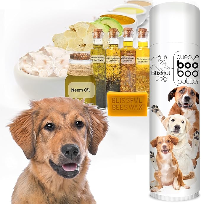 The Blissful Dog 3 Cute Puppies Boo Boo Butter, 0.50 oz