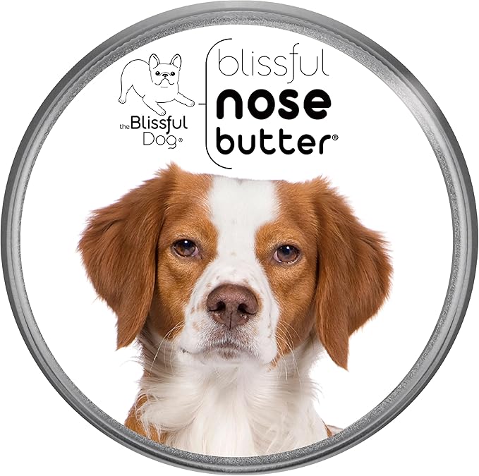 The Blissful Dog Brittany Spaniel Unscented Nose Butter, 16oz