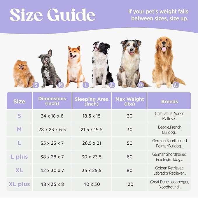 LE SURE Cute Dog Beds Large Sized Dog, Orthopedic Waterproof Large Pet Bed with Sides, Non-Slip Bottom and Egg-Crate Foam Pet Couch Sofa with Washable Removable Cover, Blue