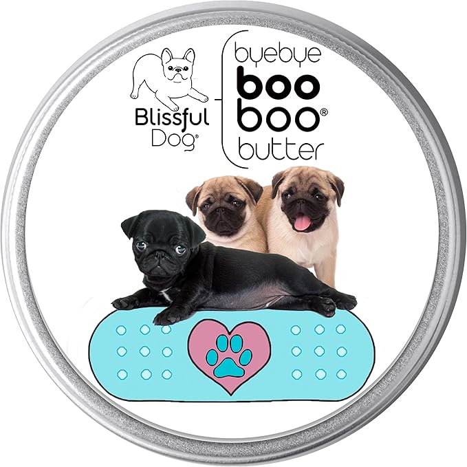 The Blissful Dog Pug Boo Boo Butter, 16 oz.