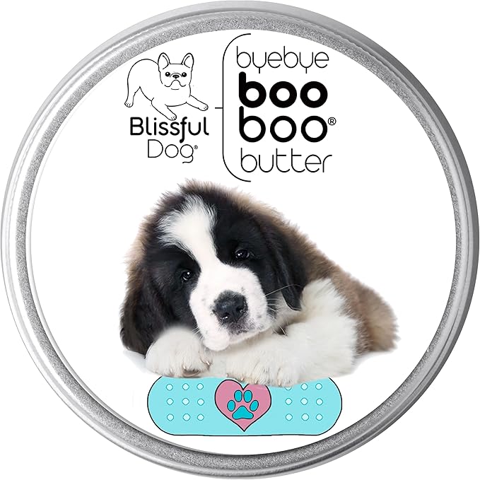 The Blissful Dog 2 oz TIN St. Bernard Booboo Butter