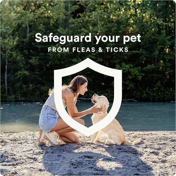 Ultra Flea and Tick Prevention for Dogs - Dog and Puppy Treatment and Control - Mosquito Repellent - Small, Fast Acting Waterproof Topical Drops, 2 Month Supply