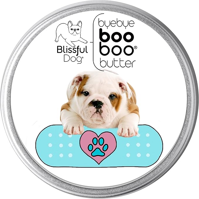 The Blissful Dog 1 oz TIN Bulldog Booboo Butter