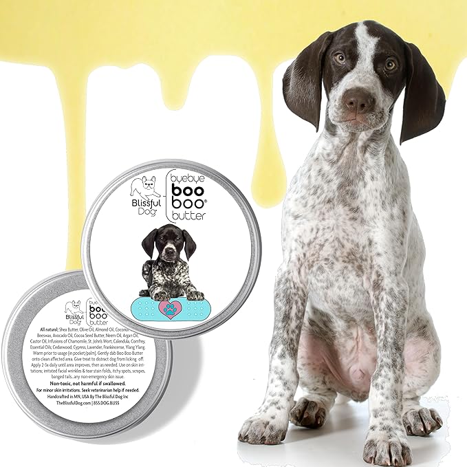 The Blissful Dog 2 oz TIN German Shorthaired Pointer Booboo Butter