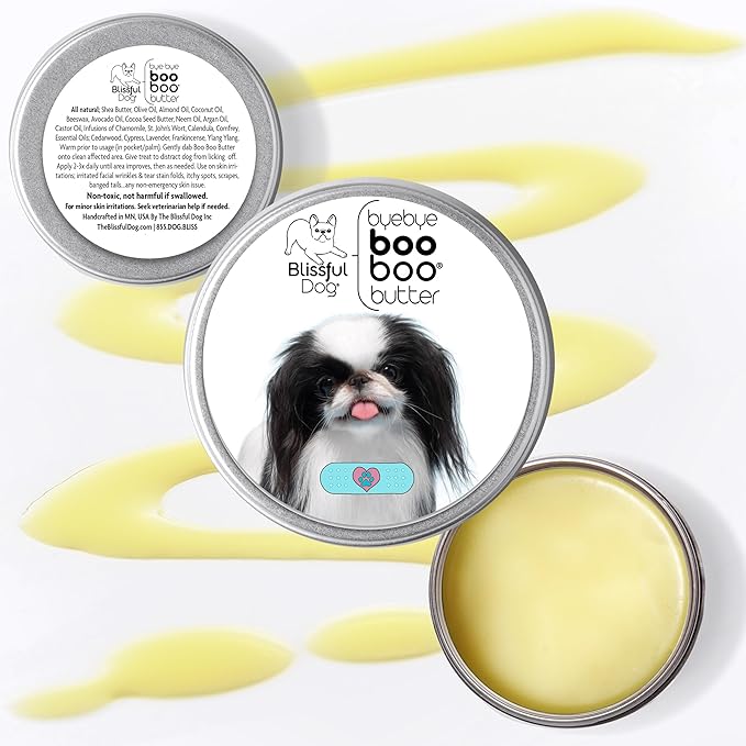 The Blissful Dog 2 oz TIN Japanese Chin Booboo Butter
