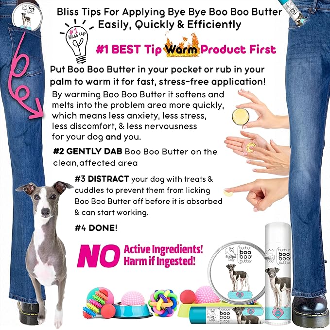 The Blissful Dog Italian Greyhound Boo Boo Butter, 0.15-Ounce