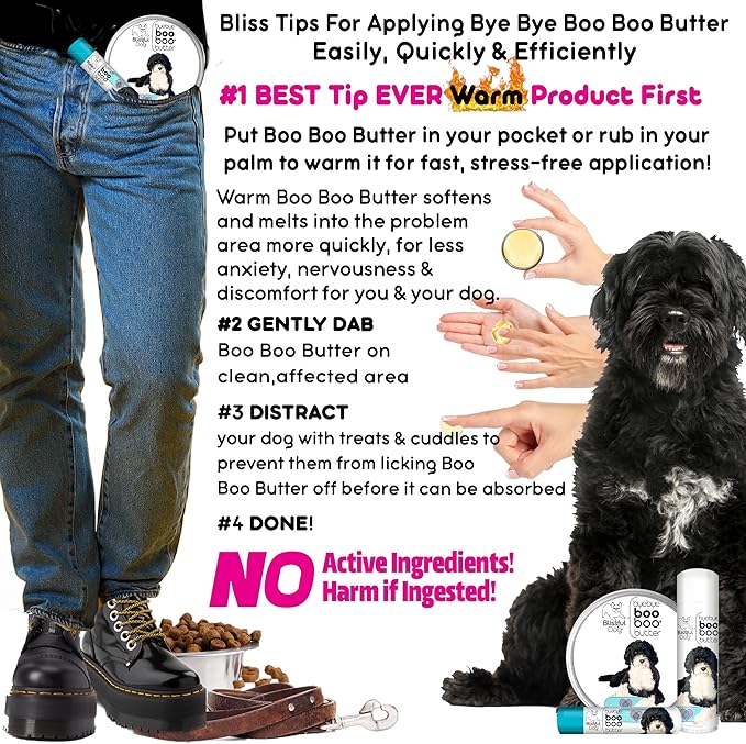 Portuguese Water Dog Boo Boo Butter, 1-Ounce