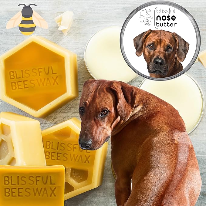 The Blissful Dog Rhodesian Ridgeback Unscented Nose Butter - Dog Nose Butter, 1 Ounce