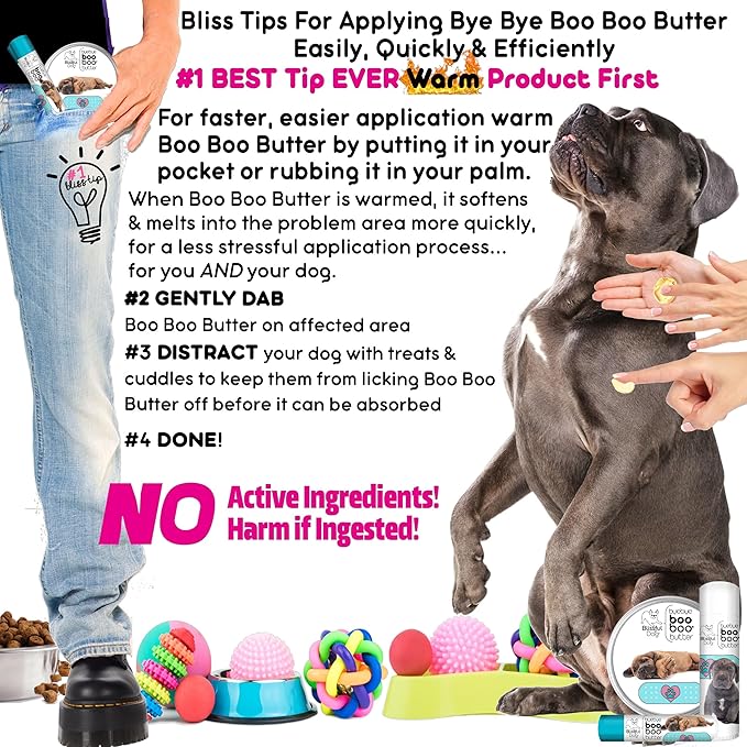 The Blissful Dog Cane Corso Boo Boo Butter, 2-Ounce