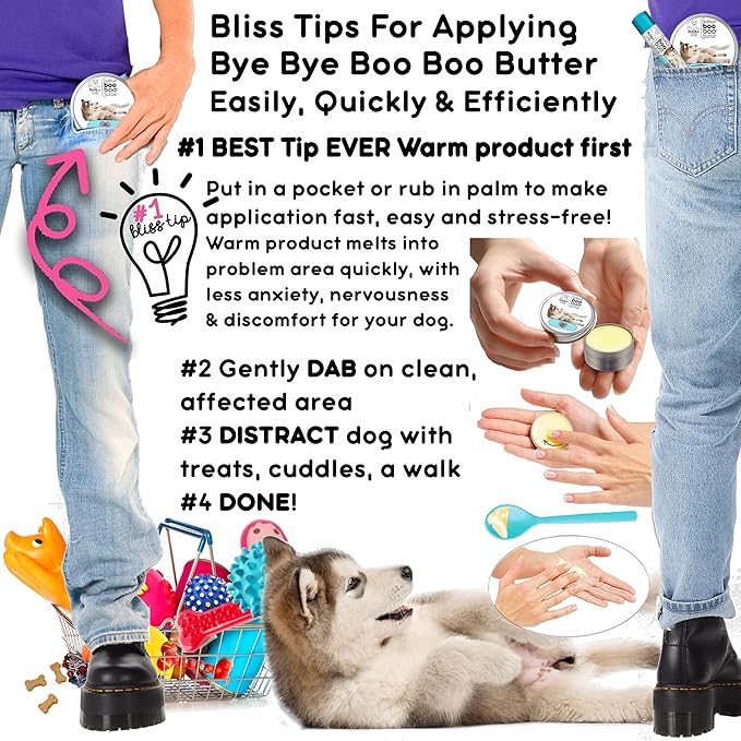 The Blissful Dog Malamute Boo Butter, 0.50 oz