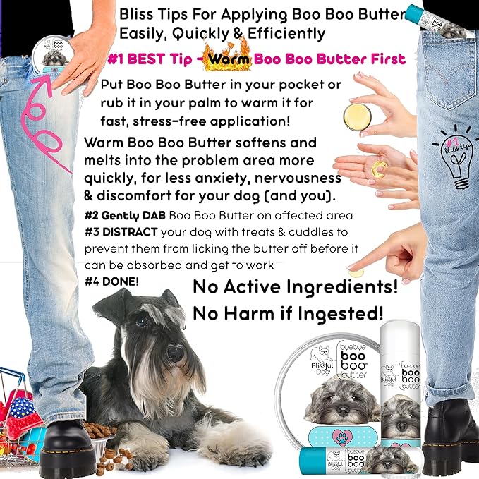 The Blissful Dog Schnauzer Boo Butter, 0.50 oz