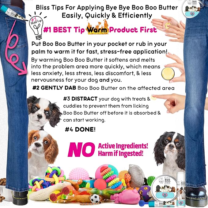 The Blissful Dog 2 oz TIN Cavalier King Charles Spaniel Booboo Butter