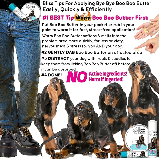The Blissful Dog Coonhound Boo Boo Butter, 1-Ounce