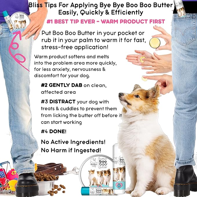 The Blissful Dog .15 oz Tube Shetland Sheepdog Booboo Butter
